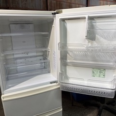 アクア 272L 3ドア冷蔵庫 ナチュラルホワイト 【右開き】AQUA AQR-271F-Wの画像