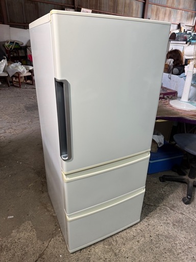 アクア 272L 3ドア冷蔵庫 ナチュラルホワイト 【右開き】AQUA AQR-271F-W