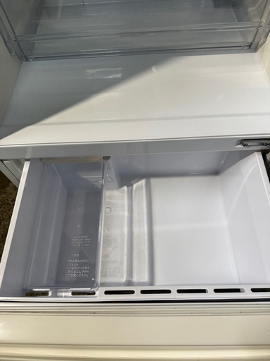 アクア 272L 3ドア冷蔵庫 ナチュラルホワイト 【右開き】AQUA AQR-271F-W