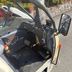 実働三菱コンバインVM4グレンタンク式、ワラ結束機付きの画像