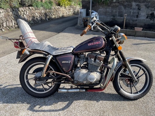 国内物　gsx400L すぐ乗れます