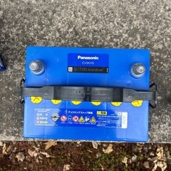 カーバッテリー　caos Q105／Panasonic／アイドリングストップ車専用バッテリーの画像