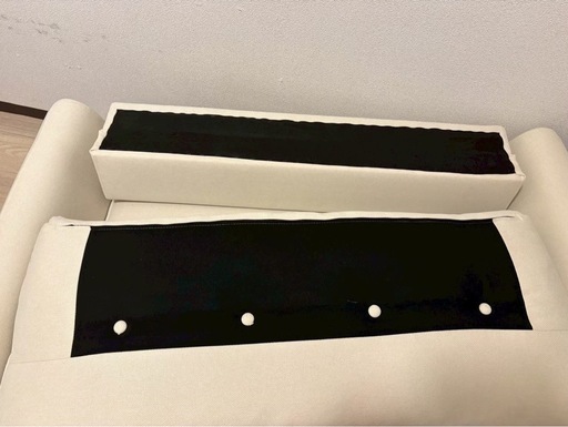 【川崎市手渡し限定】ニトリ 2人掛けコンパクトソファ Nパック4 ベージュ 美品