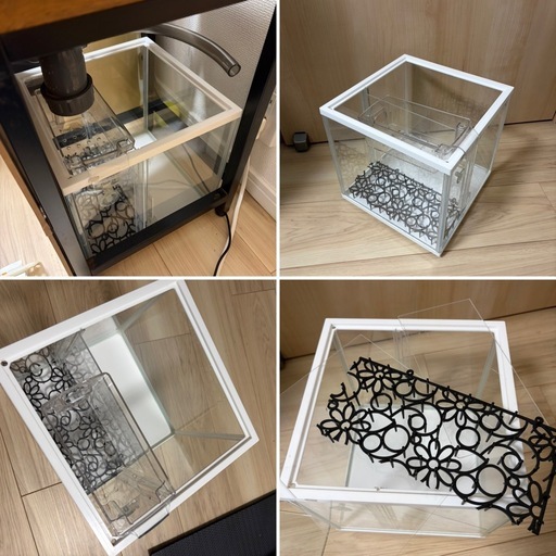【豊洲】30×30×40 OF水槽＋台セット 海水・リーフ向け