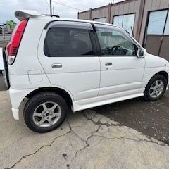 青森発‼︎軽自動車!!テリオスキッド　インタークーラーターボ 4WD走りの5MT!!車検令和8年6月8日スタッドレス履いてます!!売切り!!の画像