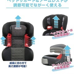 【決まりました
】GRACO（グレコ）ジュニアシートGRの画像