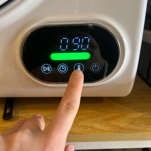運びやすい3kgまで乾燥機