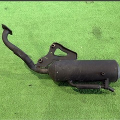 ライブディオZX AF35 純正マフラー チャンバーの画像