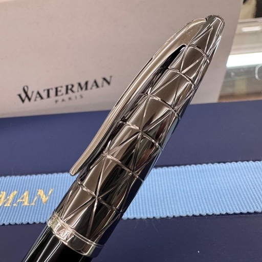 ☆ドリーム荒牧店☆WATERMAN カレンDX ウォーターマン コンテンポラリ ボールペン ブラック×シルバー