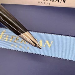 ☆ドリーム荒牧店☆WATERMAN カレンDX ウォーターマン コンテンポラリ ボールペン ブラック×シルバーの画像
