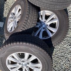 激安バリ山!アウディQ3🛞vw等215/70R16🛞AGAアルミ＆スタッドレス４本の画像