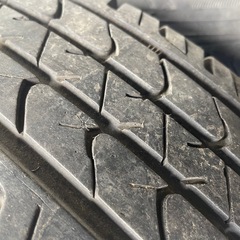 パジェロミニ 純正ホイール 夏タイヤ 約6部山４本の画像