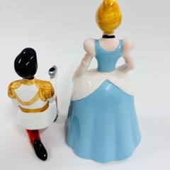 陶器 シンデレラ  置き物 インテリアの画像