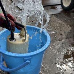 工進 水中ポンプポンディFT-625 100V 60Hz 中古 動作確認済みの画像