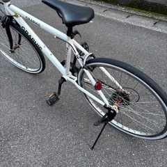 GRAPHIS (グラフィス) 子供用クロスバイク 24インチ ホワイト (GR-001J)の画像