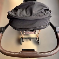 ミオス　　ベビーカー　ローズゴールド　ブラックの画像