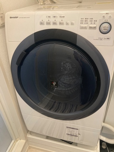 SHARPドラム式洗濯機