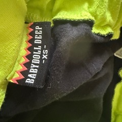 baby doll フード付きセットアップ　XSの画像