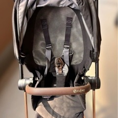 ミオス　　ベビーカー　ローズゴールド　ブラックの画像