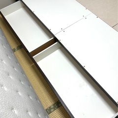 ニトリ　クイーンサイズ　ベットフレーム（組立て説明書付き）の画像