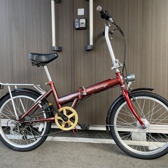 折りたたみ自転車 20インチの画像