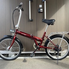 折りたたみ自転車 20インチの画像