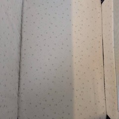 【美品】ベビーベッド　折りたたみ　添い寝ベッド　ゆりかご　高さ調整可能の画像