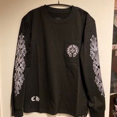 新品 CHロングTシャツ 長袖　カットソー Los Angeles ブラック　Ⓜ️サイズ　値引き不可の画像