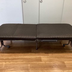 リクライニング式折りたたみれベッド【町田市再生家具】253676の画像