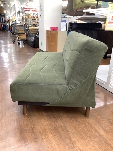 ソファベッド　FRANCE BED ファブリック　Suimy BC-02 グリーン