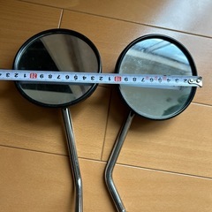 サイドミラー　原付　２個セットの画像