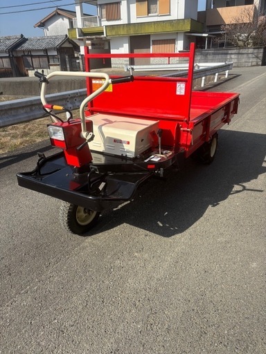 実働セル付き◆ヤンマー 運搬車 TG182 三輪 3輪 最大積載荷重 500kg ガソリン 5.8馬力