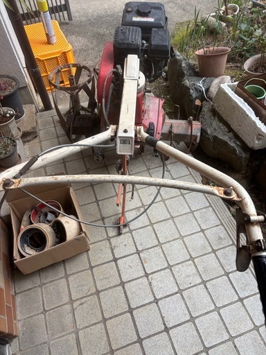 エンジン始動確認済みクボタT35耕運機