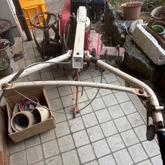 エンジン始動確認済みクボタT35耕運機の画像