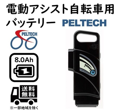 PELTECH TDNｰ2026Lバッテリー