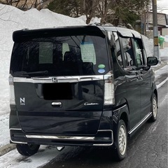 【今週日曜までの限定価格❗️】低走行車 ホンダ N-BOXカスタム 4WD 車検長期 エンジンスターターの画像