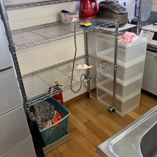 スチールラック    大型収納