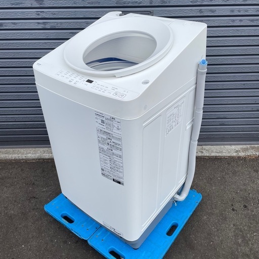 【値下げ】☆美品 高年式☆IRIS OHYAMA 全自動電気洗濯機 ITW-100A02-W 2024年製 10kg 動作品