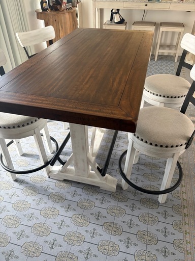 アメリカ家具　ダイニングテーブル&チェア