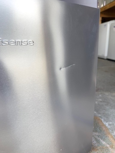 お引取り限定 24年製 Hisense ハイセンス 45L 1ドア冷蔵庫 HR-A45S シルバー 右開き
