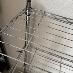 【決まりました】スチールラック シルバーの画像