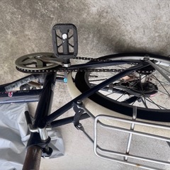 折りたたみ自転車 サビ・使用感あり】の画像