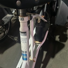 【ギア付き】ママチャリ チャイルドシート付きの画像