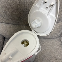 取引中　象印 ガラスエアーポット ガラスマホービン 押すだけポット（ガラス）の画像