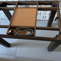 ダイニングこたつテーブル差し上げますの画像