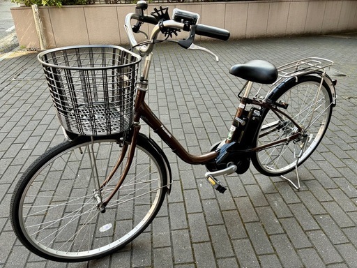 【お取引終了】2025年購入品　パナソニック 電動アシスト自転車 26型 8Ah