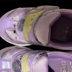 ムーンスター　アナ雪　キッズシューズ　17㎝、18㎝の画像