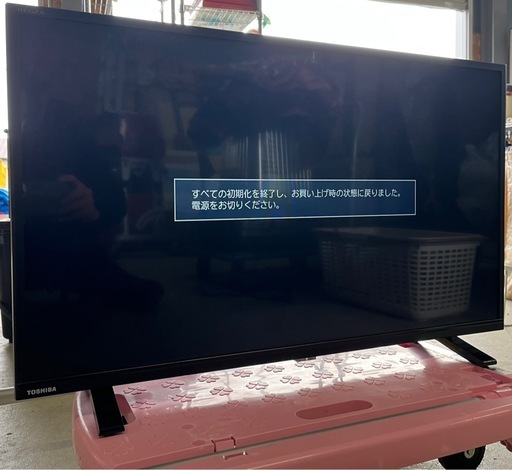 【USED】2022年製　TOSHIBA  REGZA 32S24 32インチ　リモコン付き　東芝　レグザ
