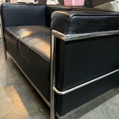 LC2 リプロダクト ル・コルビュジエ 2人掛けソファ　【3月末処分予定】 の画像