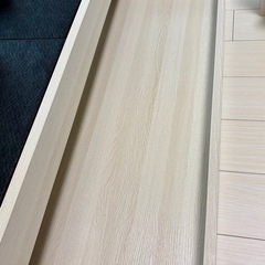 シングルベッド　マットレス付きの画像